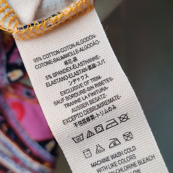 Free People Pick A Place Pink Vibrant Tribal Print V Neck Bodysuit NWT SP - Picture 10 of 10